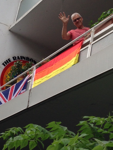 My pride balcony